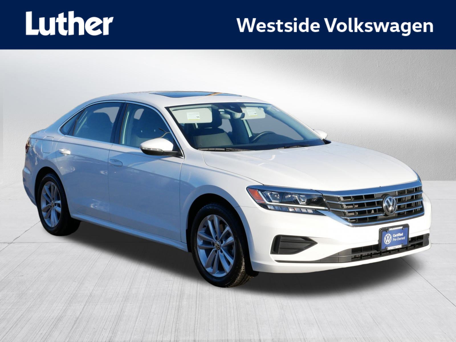 Certified 2020 Volkswagen Passat 2.0T SE w/ Sunroof Package