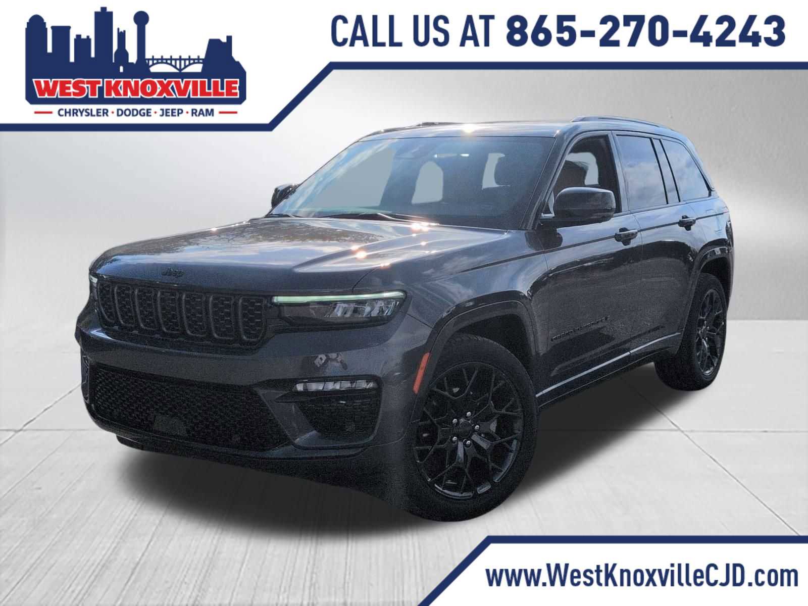 New 2025 Jeep Grand Cherokee Summit w/ Obsidian Package