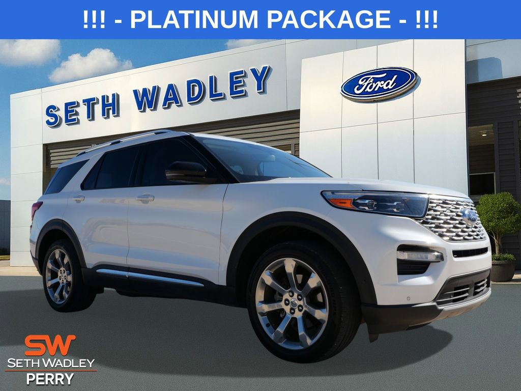 Certified 2020 Ford Explorer Platinum w/ Premium Technology Package image 1