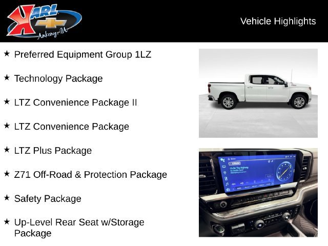 Certified 2024 Chevrolet Silverado 1500 LTZ AWD/4WD image 2