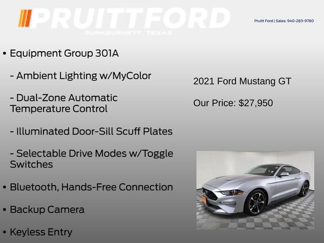 Used 2021 Ford Mustang GT w/ Equipment Group 301A image 6