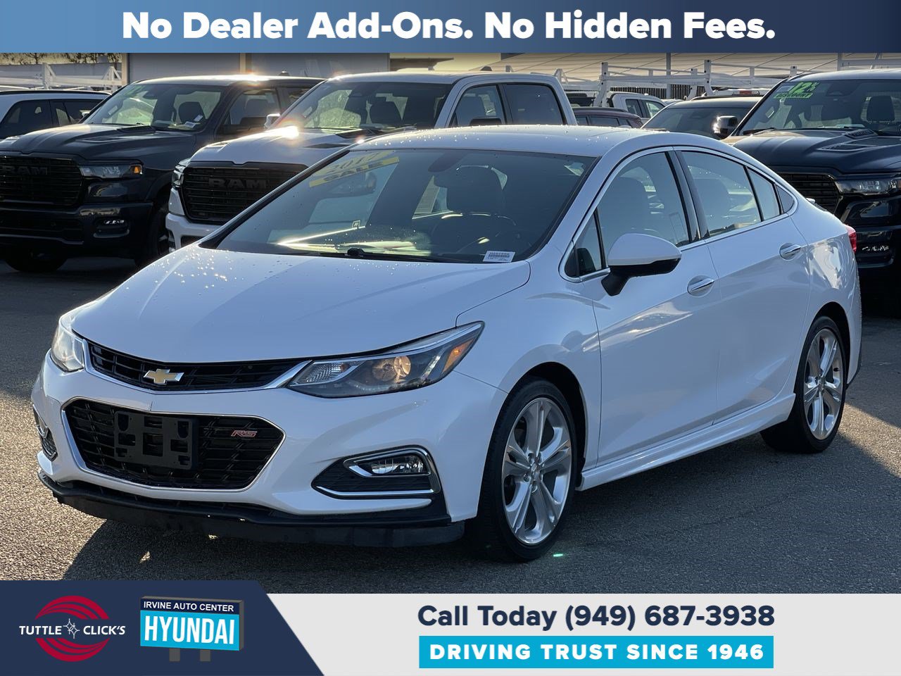 Used 2017 Chevrolet Cruze Premier FWD image 3