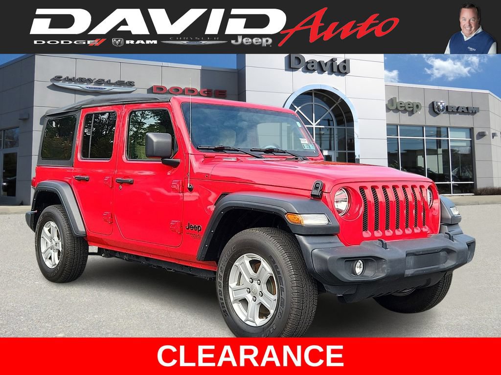 Used 2021 Jeep Wrangler Unlimited Sport