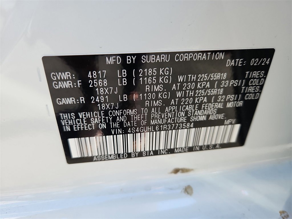 Used 2024 Subaru Crosstrek 2.5i Limited image 18