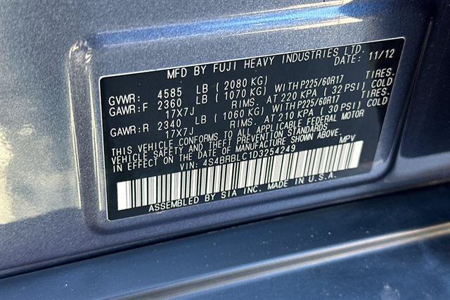 Used 2013 Subaru Outback 2.5i Limited AWD/4WD image 28