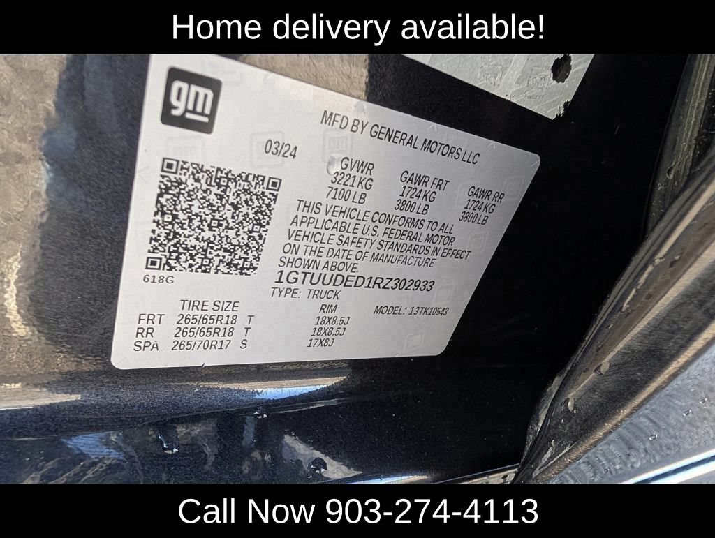 Used 2024 GMC Sierra 1500 SLT AWD/4WD image 61