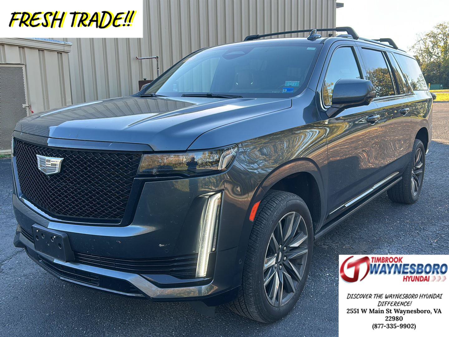 Used 2021 Cadillac Escalade ESV Sport w/ Driver Assist Tech Package