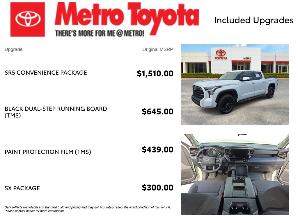 Used 2024 Toyota Tundra SR5 w/ SR5 Convenience Package AWD/4WD image 4