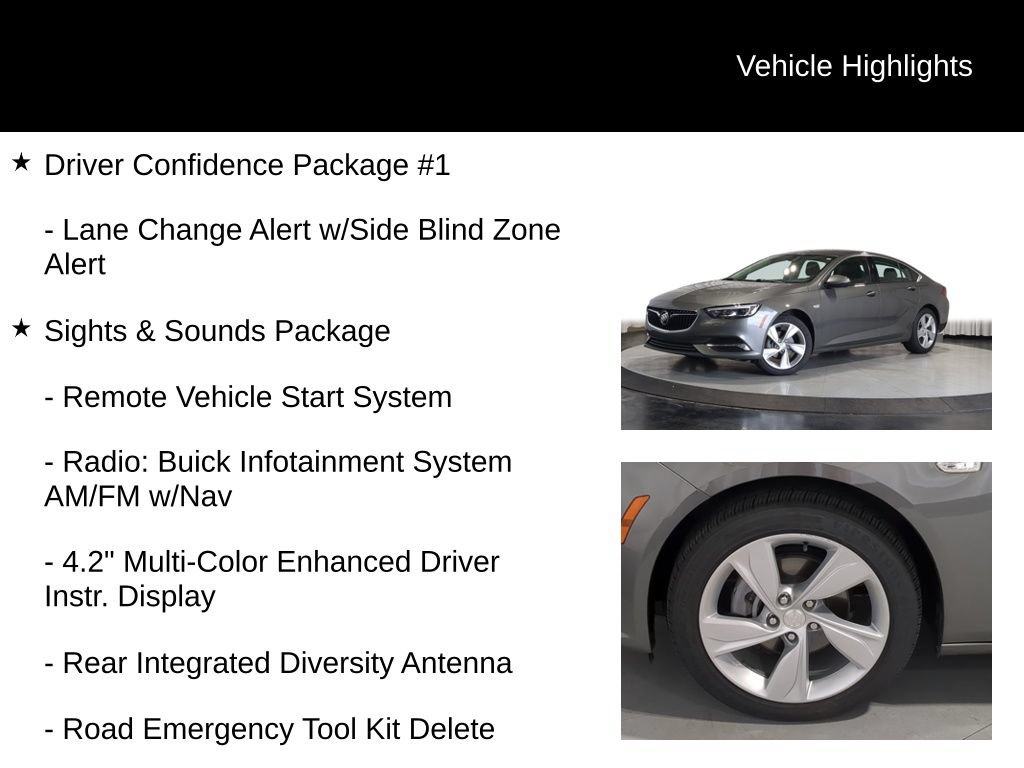 Used 2018 Buick Regal Preferred w/ Sights and Sounds Package FWD image 13