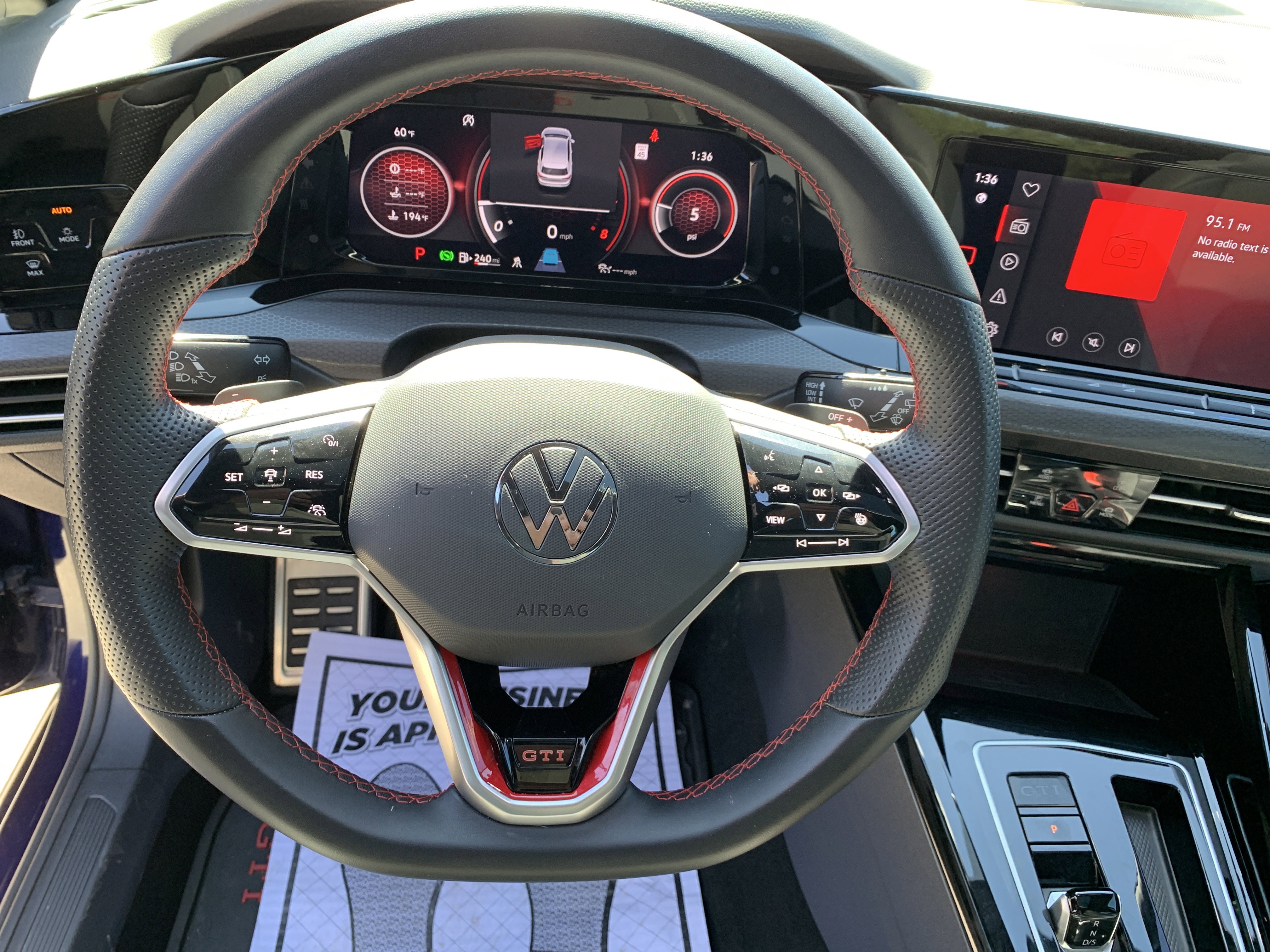 Used 2023 Volkswagen GTI SE w/ SE Leather Package FWD image 29