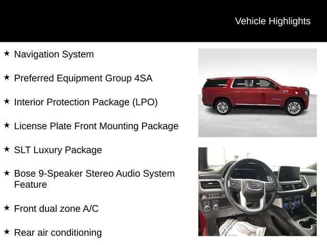 Certified 2022 GMC Yukon XL SLT w/ SLT Luxury Package image 16