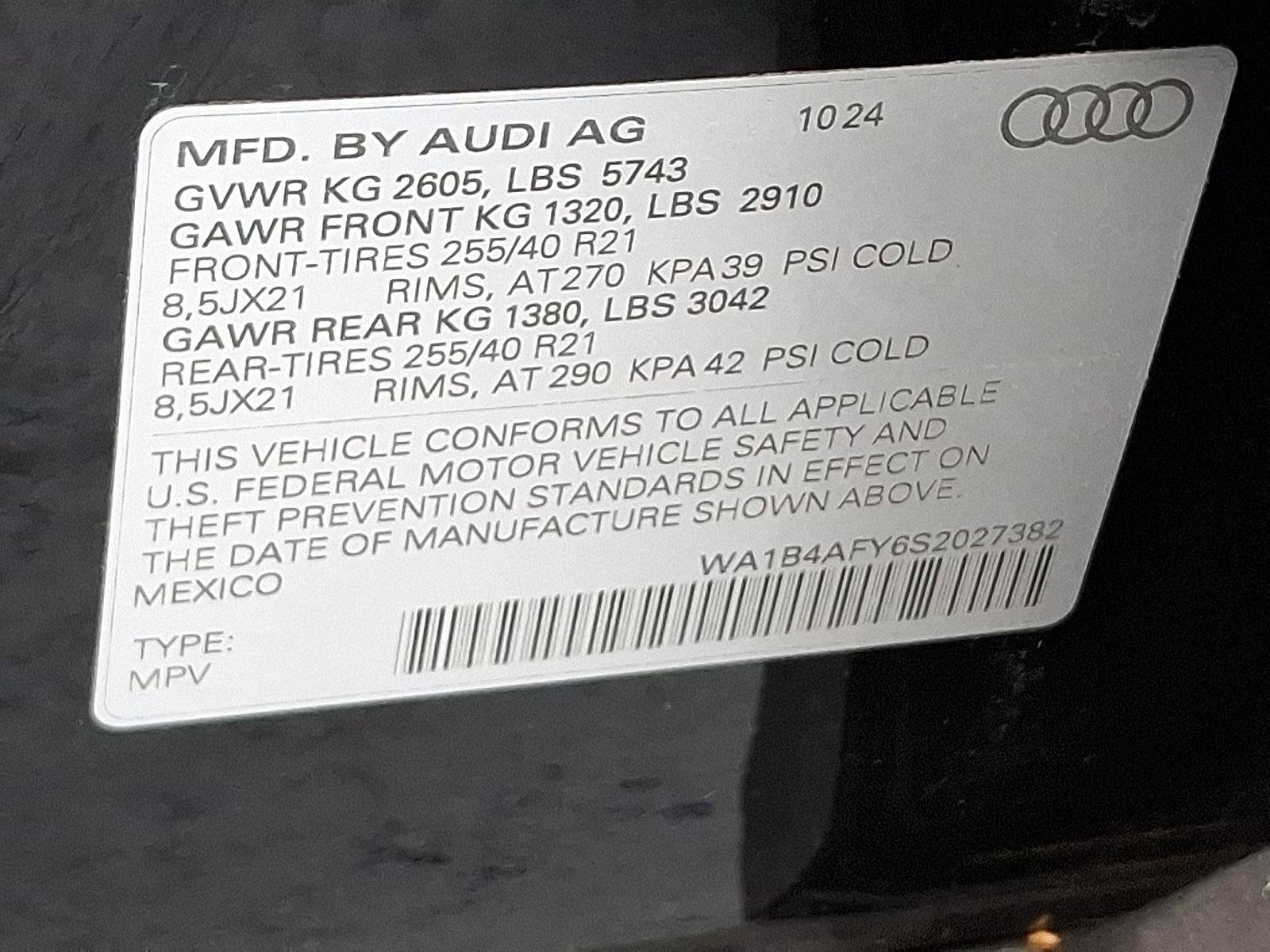 Used 2025 Audi SQ5 Premium Plus w/ Premium Plus Package AWD/4WD image 28
