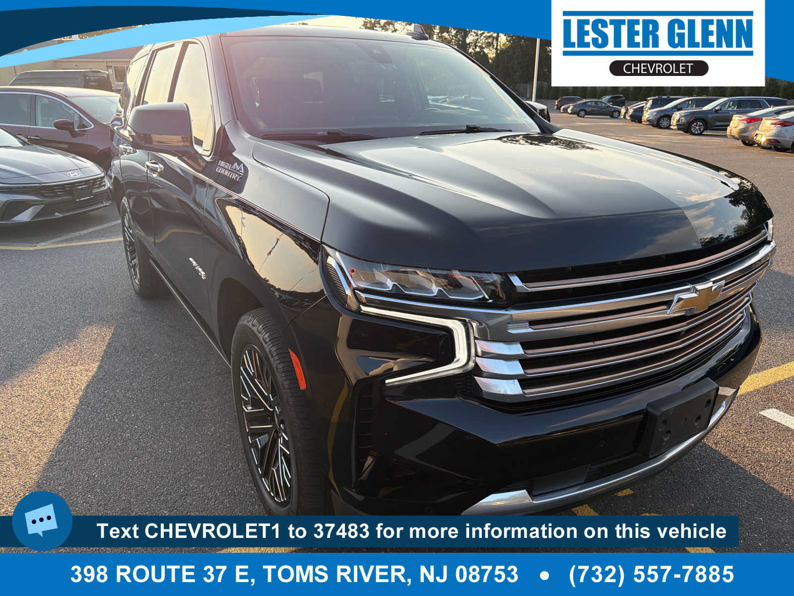 Certified 2021 Chevrolet Tahoe High Country w/ Premium Package