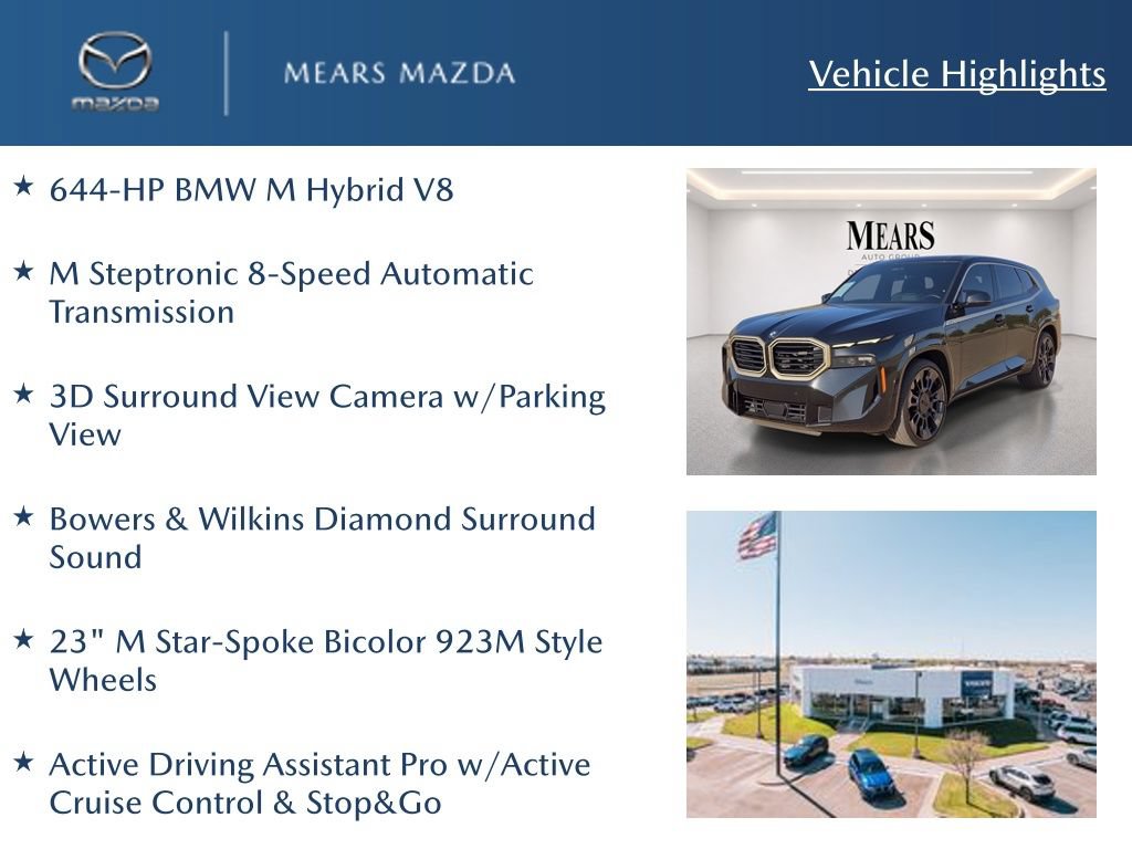 Used 2023 BMW XM AWD/4WD image 2