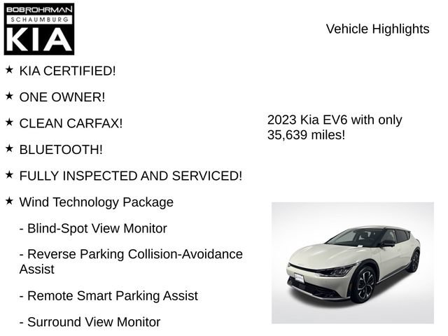 Used 2023 Kia EV6 Wind w/ Wind Technology Package AWD/4WD image 7