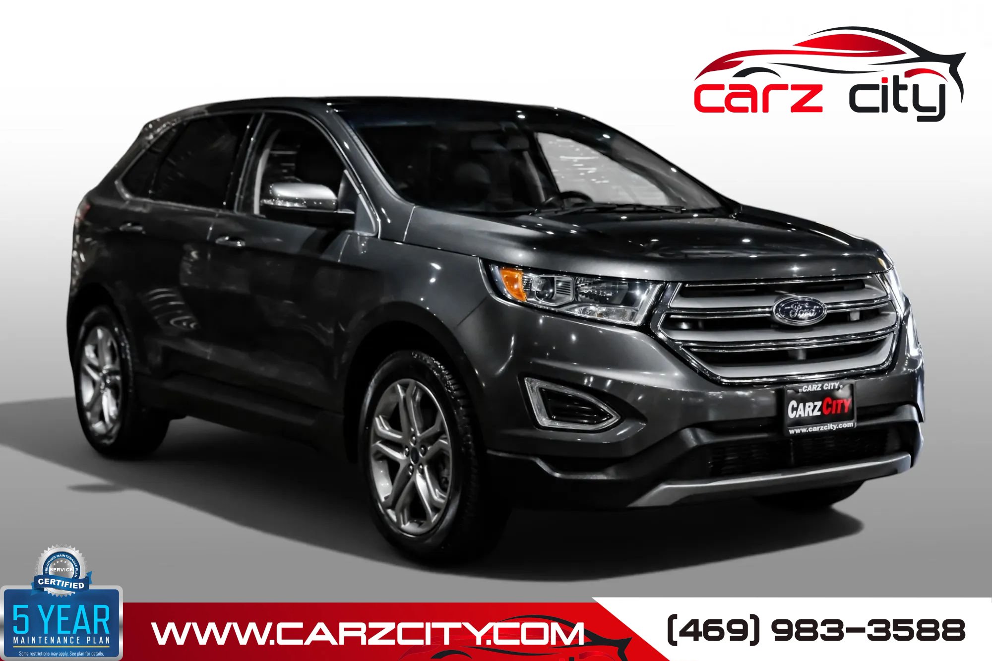 Used 2017 Ford Edge Titanium w/ Equipment Group 301A FWD image 1