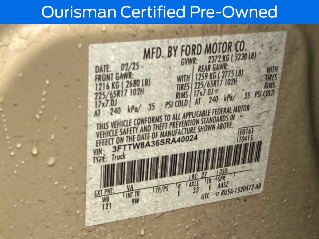 Used 2025 Ford Maverick XL FWD image 29