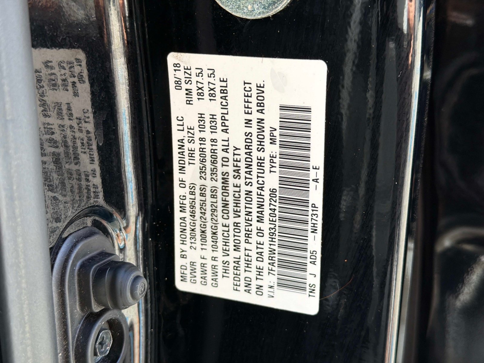 Used 2018 Honda CR-V Touring image 29