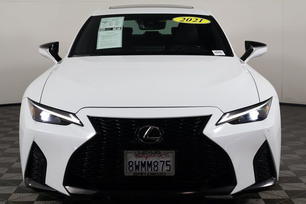 Certified 2021 Lexus IS 350 F Sport w/ Navigation Package RWD image 2