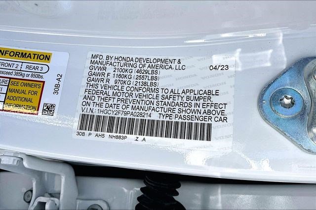 Certified 2023 Honda Accord Sport image 15