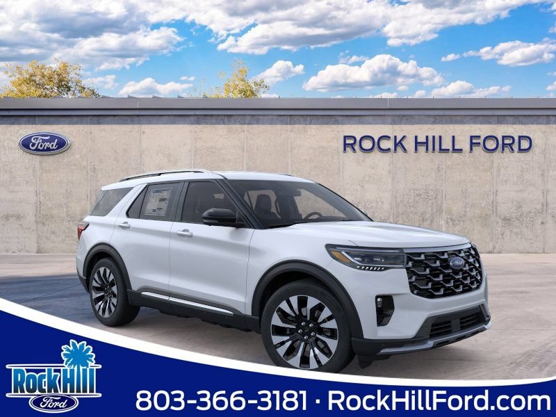 New 2026 Ford Explorer Platinum w/ LUX Leather Package AWD/4WD image 1