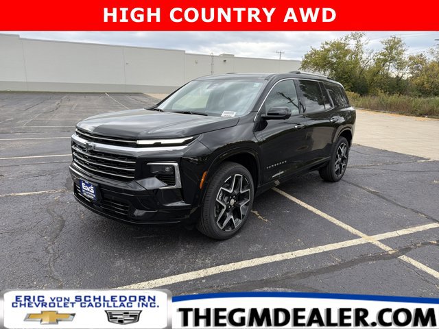 New 2026 Chevrolet Traverse High Country w/ LPO, Floor Liner Package