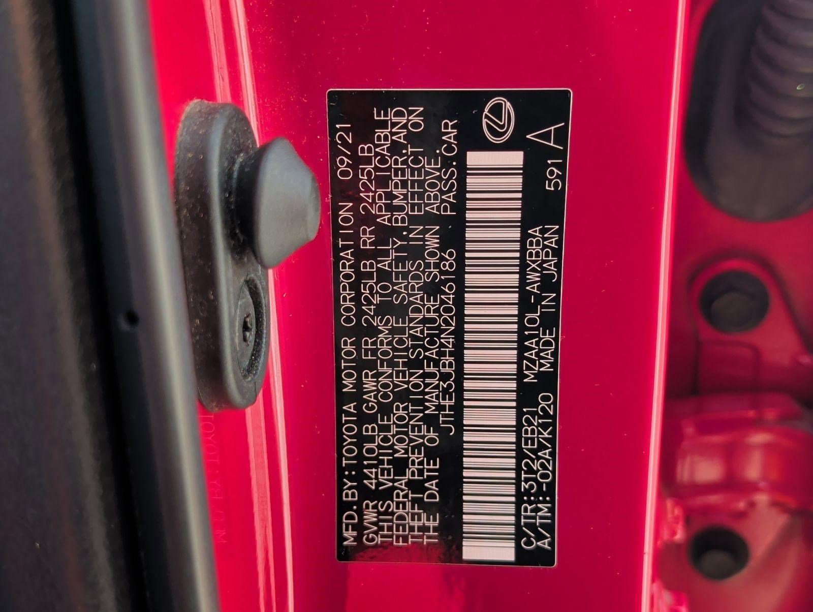 Certified 2022 Lexus UX 200 F Sport w/ Accessory Package (Z2) image 29