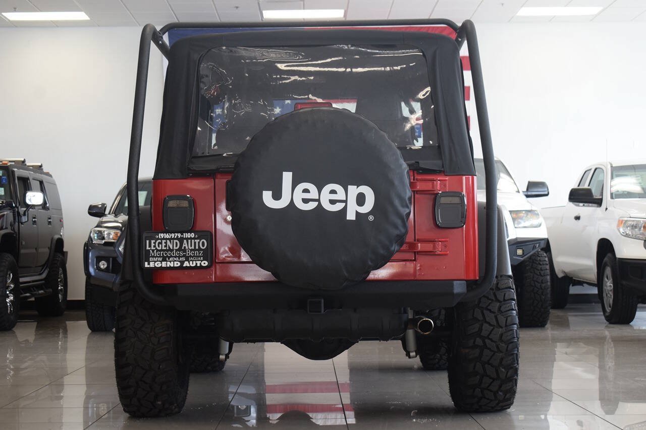 Used 2004 Jeep Wrangler SE AWD/4WD image 6