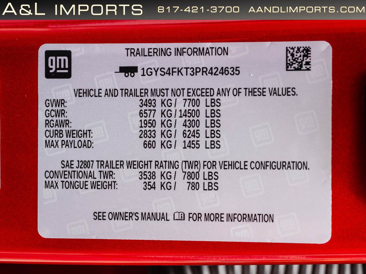 Used 2023 Cadillac Escalade Sport w/ Touring Package AWD/4WD image 65