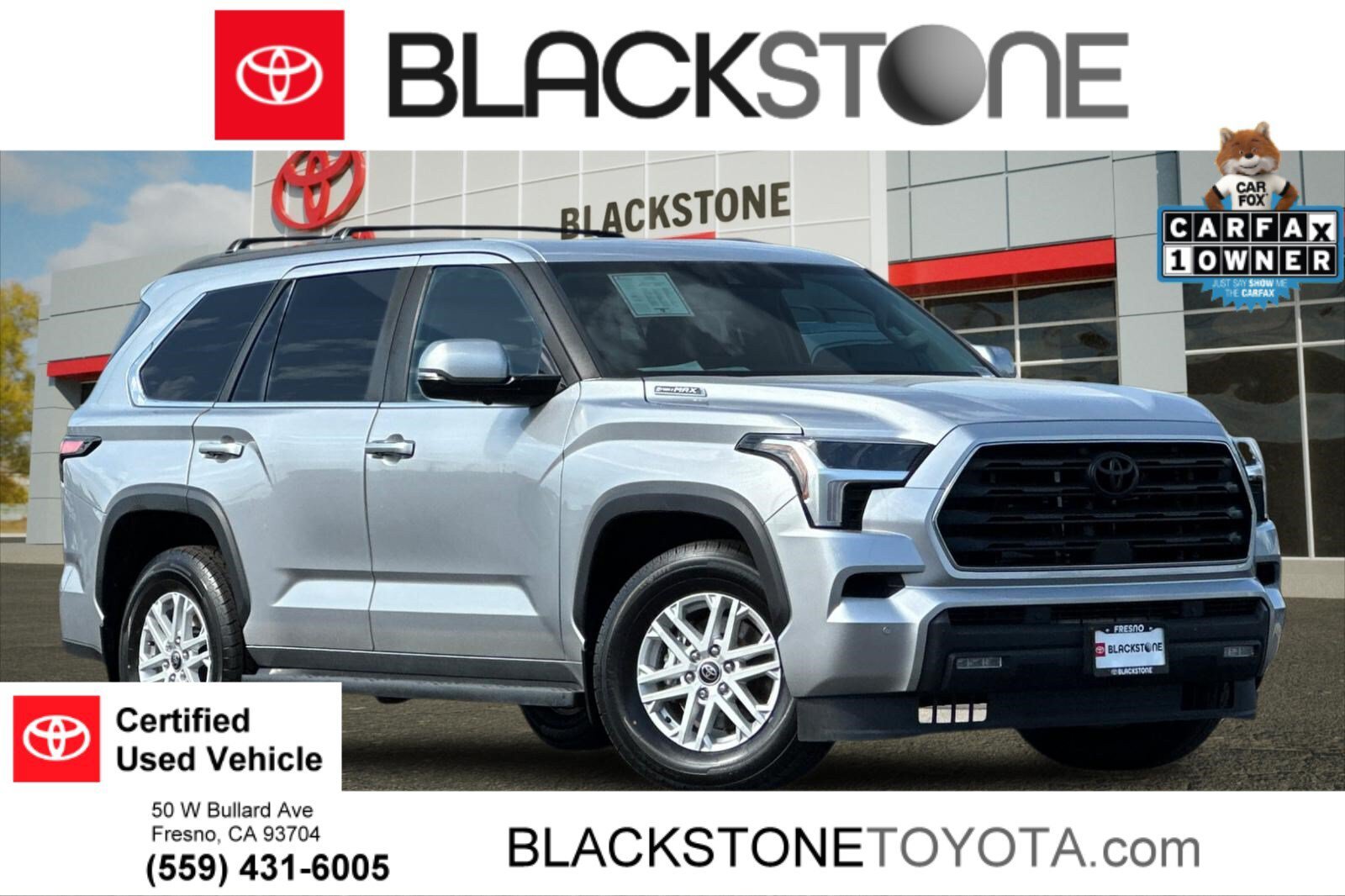 Certified 2024 Toyota Sequoia SR5 w/ SR5 Premium Package