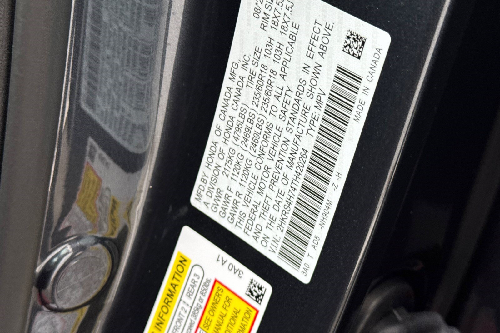 Certified 2026 Honda CR-V EX-L image 27