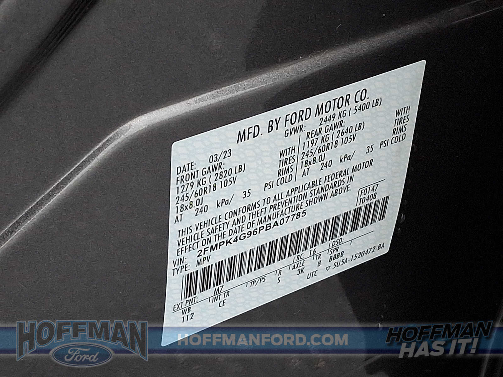 Certified 2023 Ford Edge SE AWD/4WD image 26
