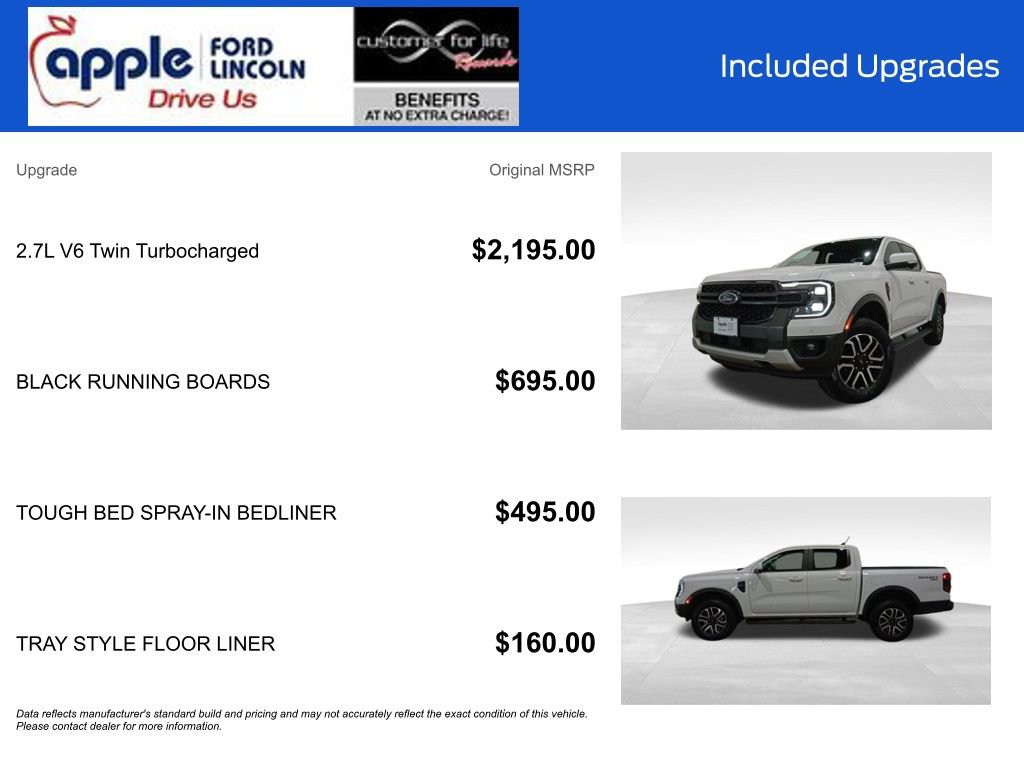 Certified 2024 Ford Ranger Lariat image 4