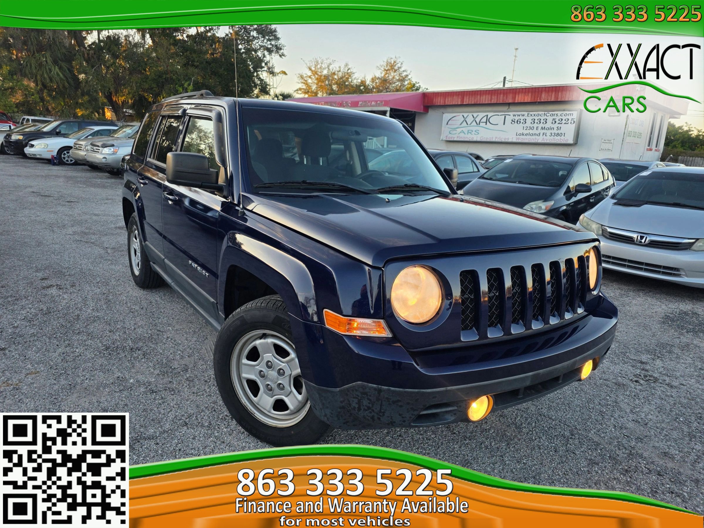 Used 2013 Jeep Patriot Sport w/ PWR Value Group