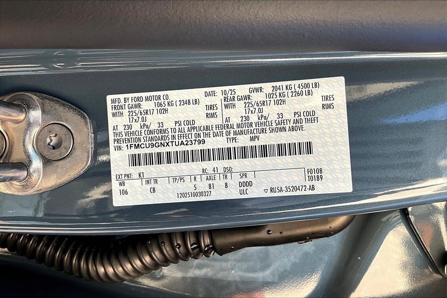 New 2026 Ford Escape Active image 15