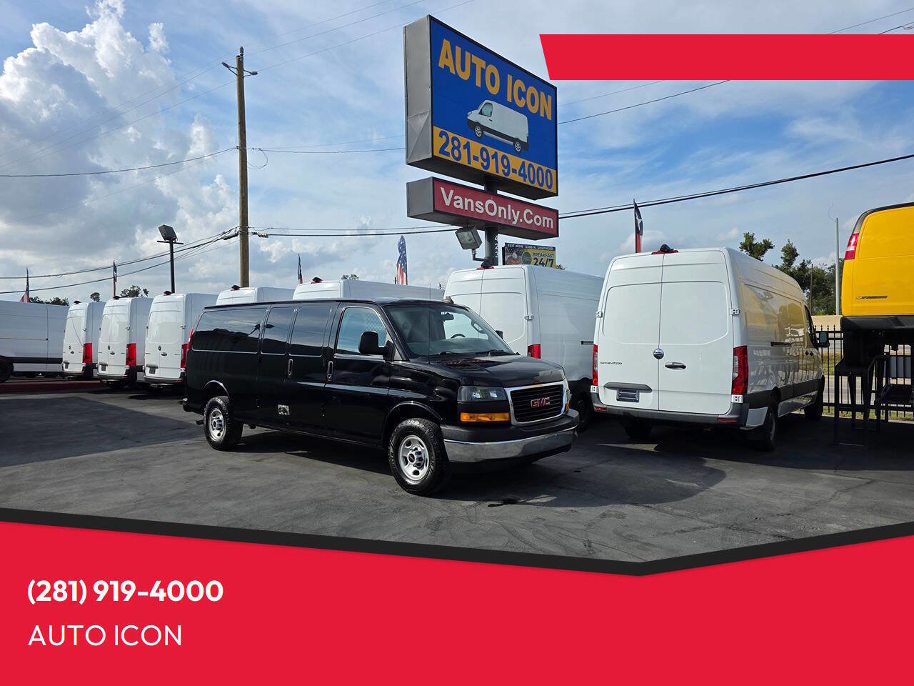 Used 2023 GMC Savana 3500 Extended w/ Driver Convenience Package