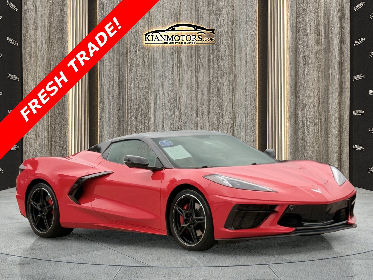 Used 2021 Chevrolet Corvette Stingray Premium Conv w/ Z51 Performance Package RWD image 1