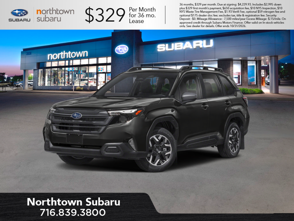 New 2026 Subaru Forester Premium