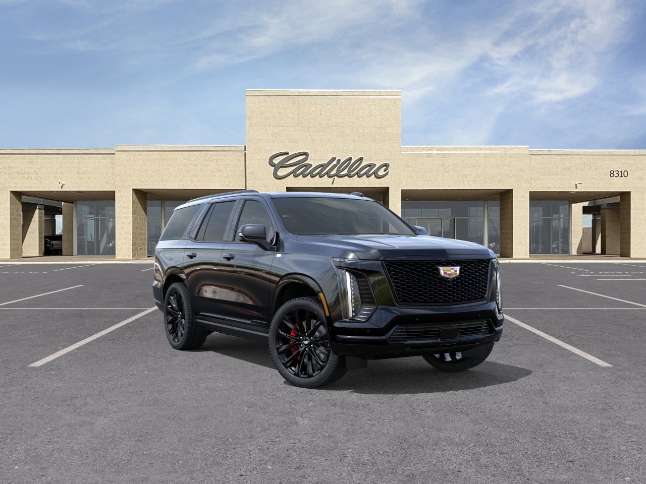 New 2026 Cadillac Escalade Platinum Sport w/ LPO, ONYX Package AWD/4WD image 1