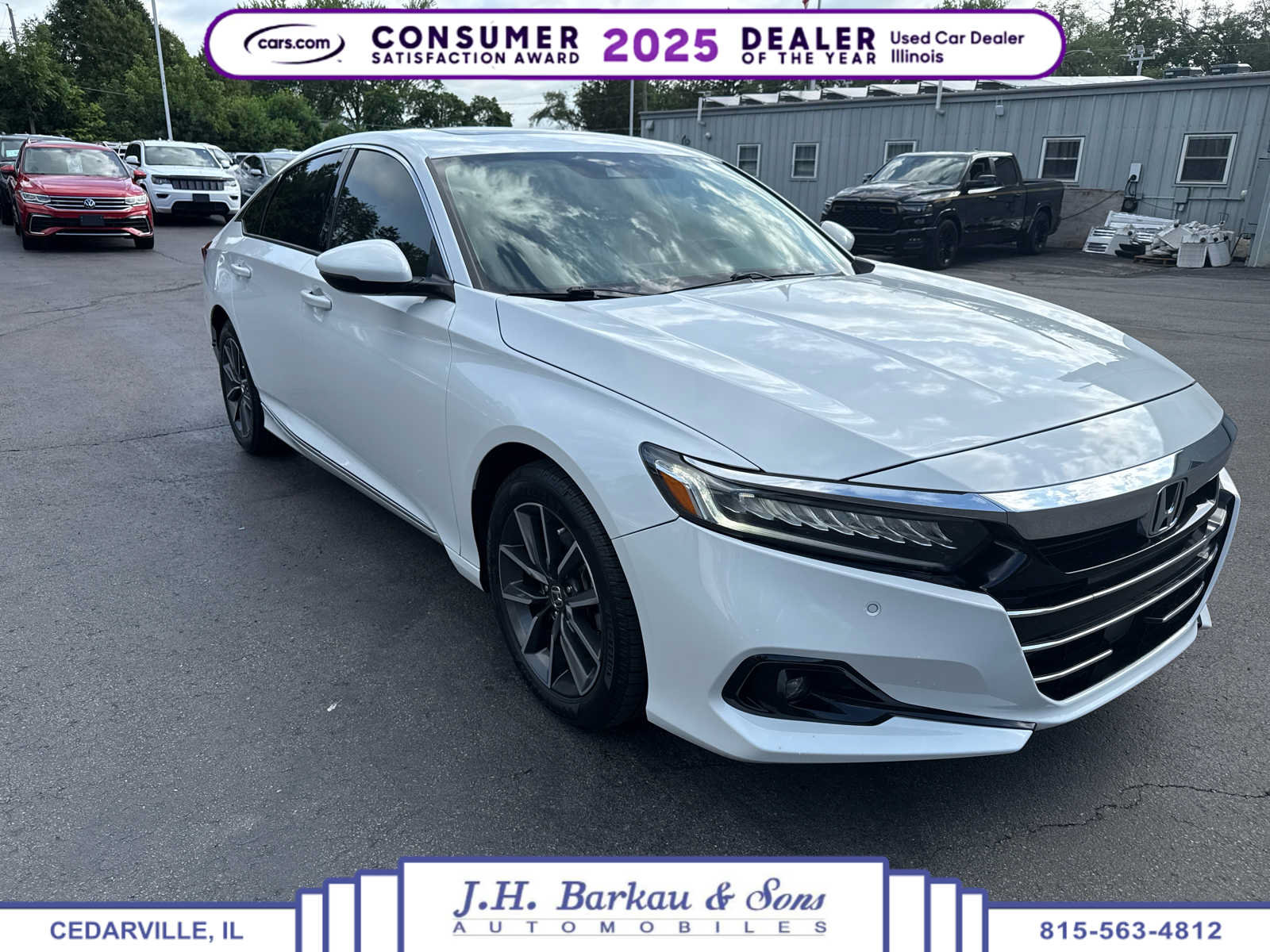 Used 2021 Honda Accord EX-L