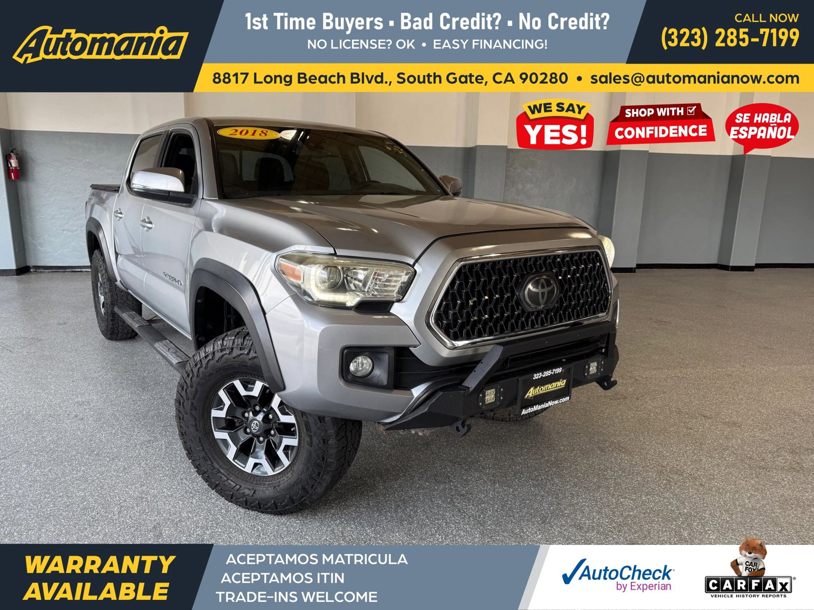 Used 2018 Toyota Tacoma TRD Off-Road RWD image 1
