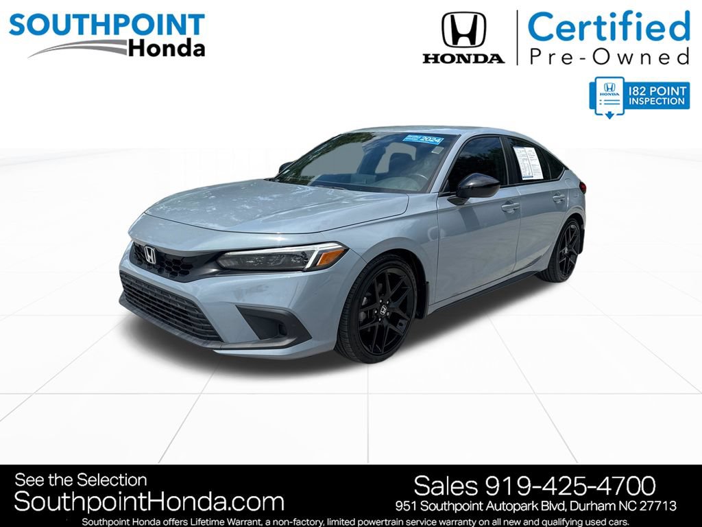 Certified 2024 Honda Civic Sport video 3