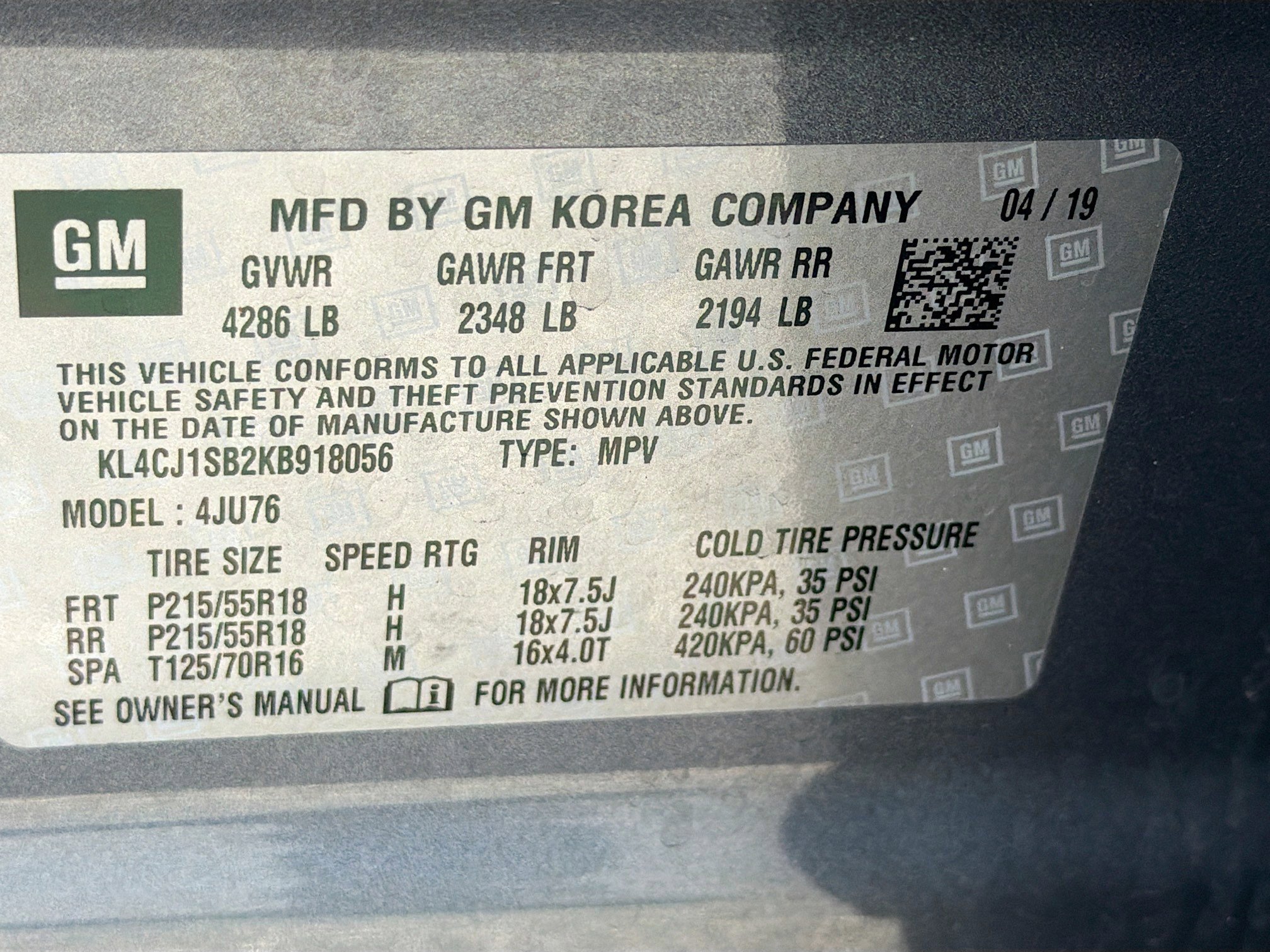 Used 2019 Buick Encore Sport Touring w/ Safety Package image 30