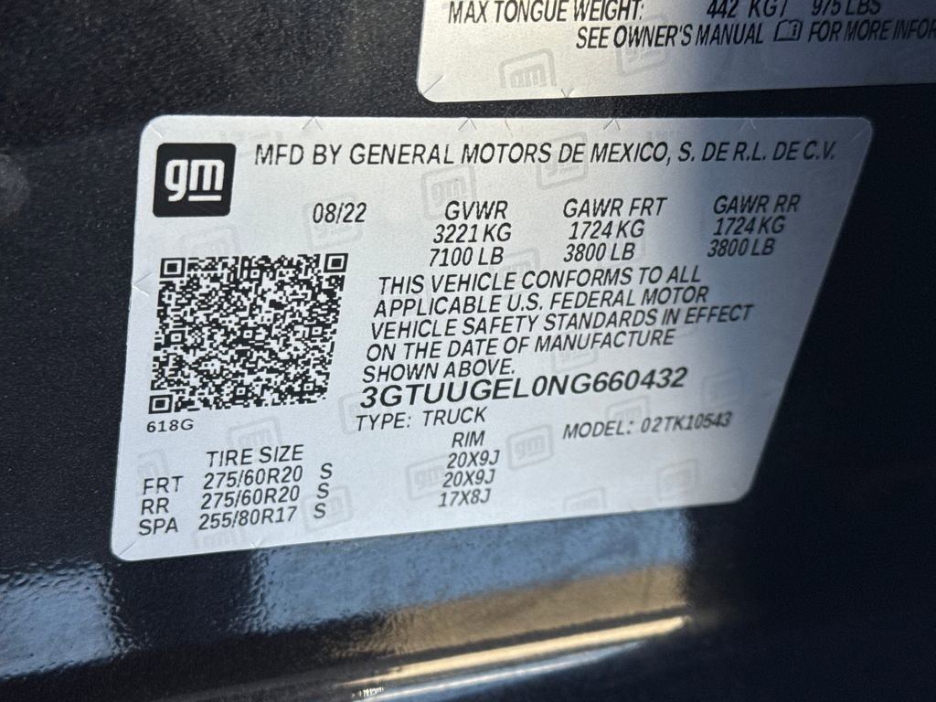 Used 2022 GMC Sierra 1500 Denali AWD/4WD image 30