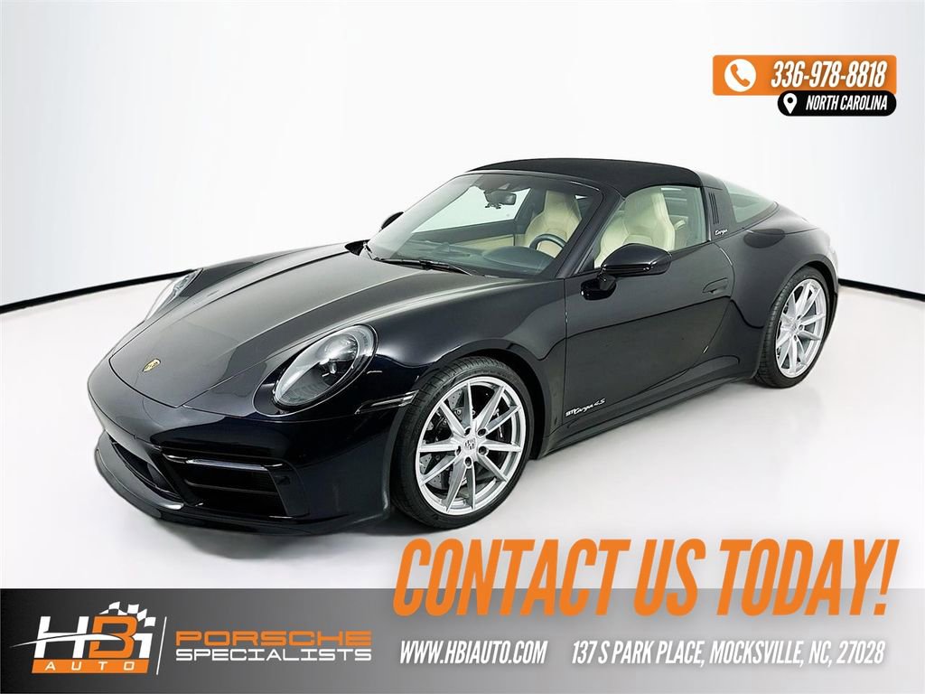 Used 2021 Porsche 911 Targa 4S AWD/4WD image 1