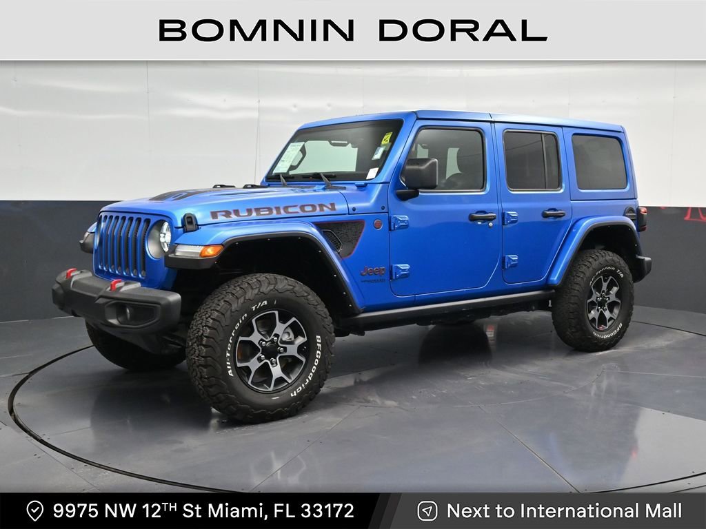 Used 2022 Jeep Wrangler Unlimited Rubicon w/ LED Lighting Group AWD/4WD video 1