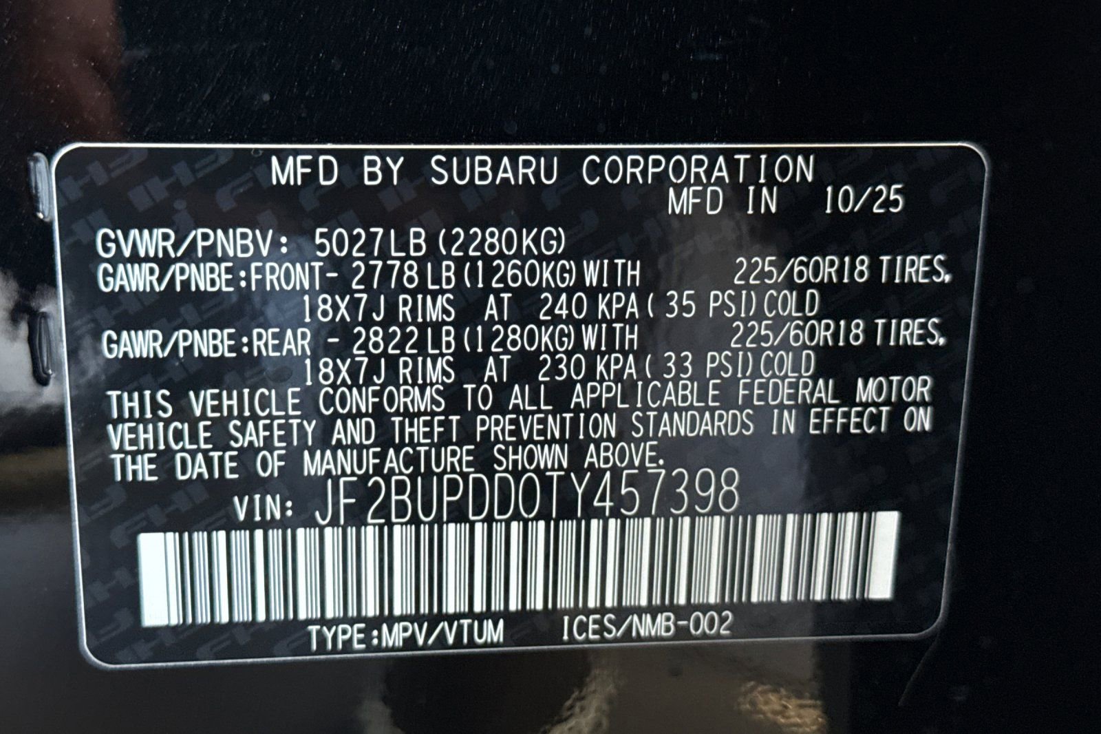 New 2026 Subaru Outback Limited image 29