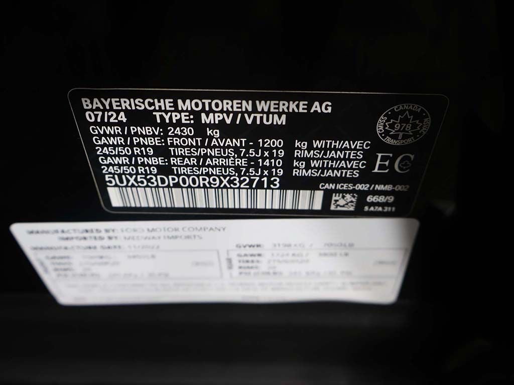 Used 2024 BMW X3 xDrive30i AWD/4WD image 52
