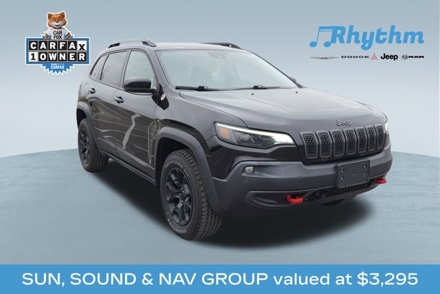 Used 2022 Jeep Cherokee Trailhawk w/ Sun, Sound & Nav Group image 1