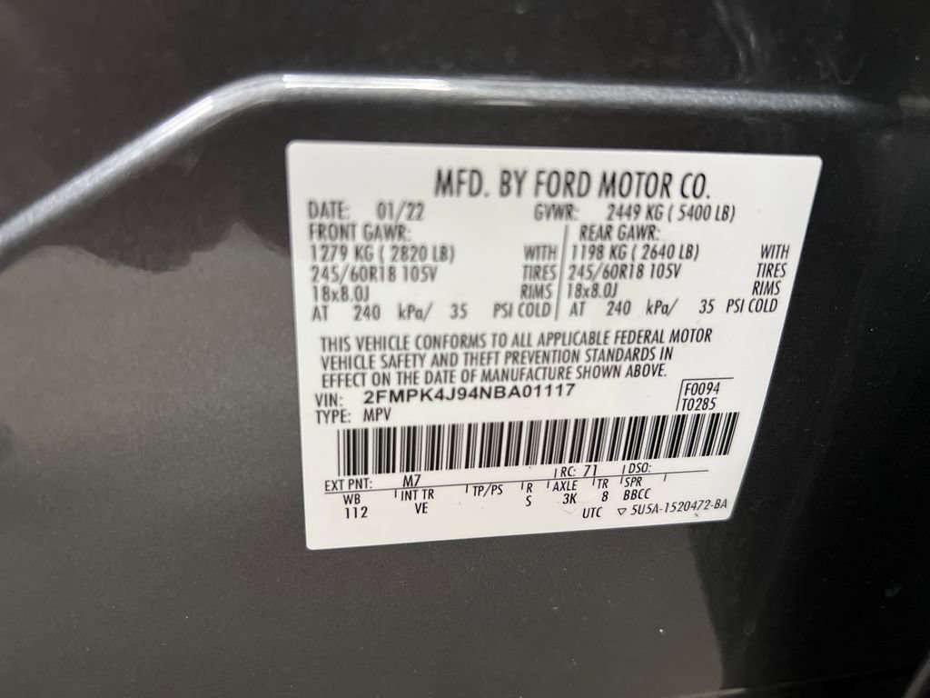 Used 2022 Ford Edge SEL w/ Convenience Package AWD/4WD image 33